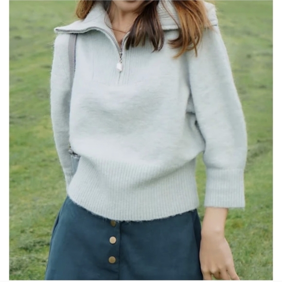 & Other Stories Wool Alpaca Sweater - Picture 2 of 7